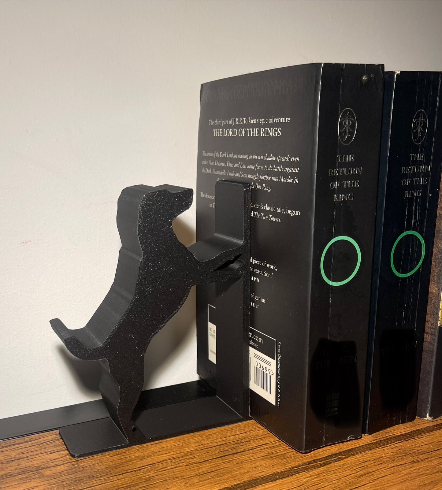 Cute 3D printed Dog Bookends, Shelf Decorational Book Stands, Thick Bookends For Bookshelf Decor, Animal Gifts For Book Lovers