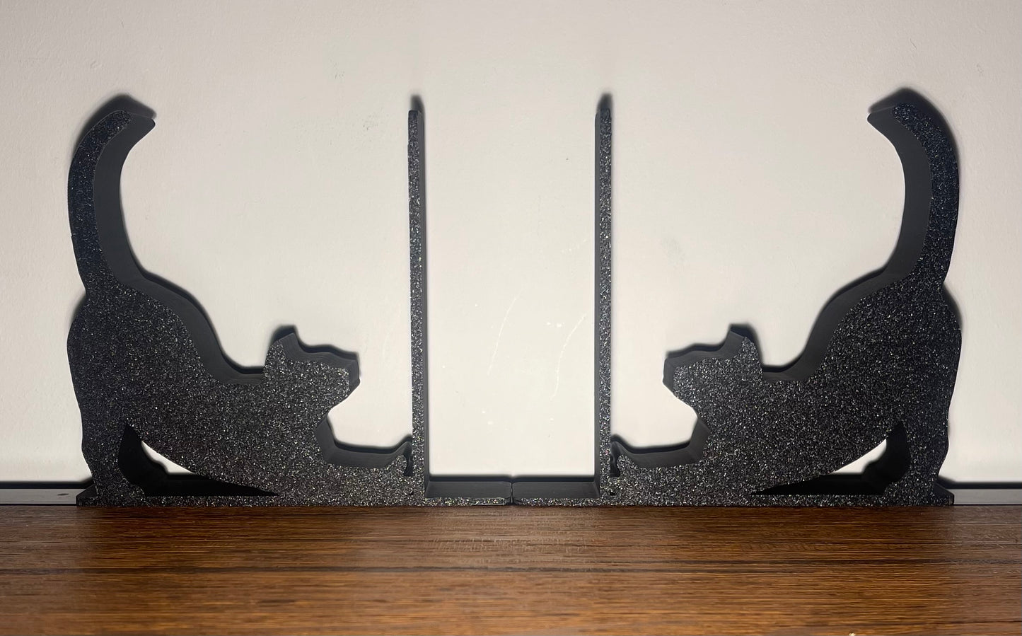 Cute Cat Bookends | Feline Decorations | Desk Bookends | Animal Bookend | 3D Print Bookends | Shelf Decorator | Cat Adorer | Book Gifts