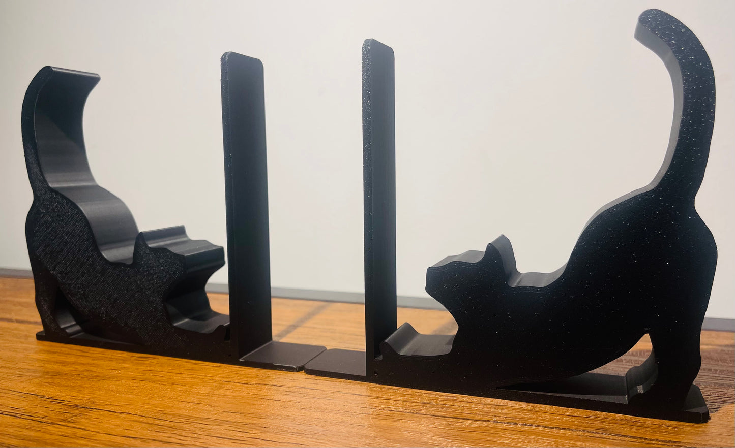 Cute Cat Bookends | Feline Decorations | Desk Bookends | Animal Bookend | 3D Print Bookends | Shelf Decorator | Cat Adorer | Book Gifts