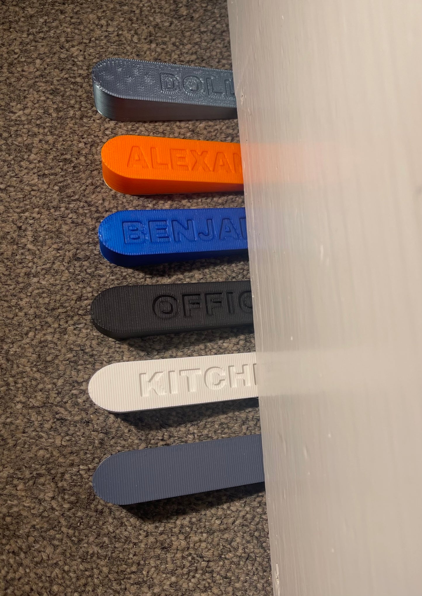 Custom Door Stop Wedge – Stylish Non-Slip Door Stop for Home Use