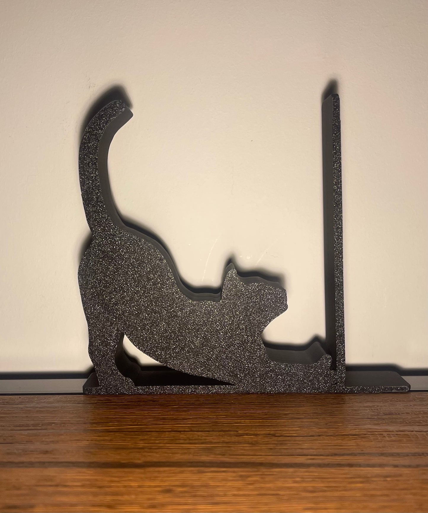 Cute Cat Bookends | Feline Decorations | Desk Bookends | Animal Bookend | 3D Print Bookends | Shelf Decorator | Cat Adorer | Book Gifts