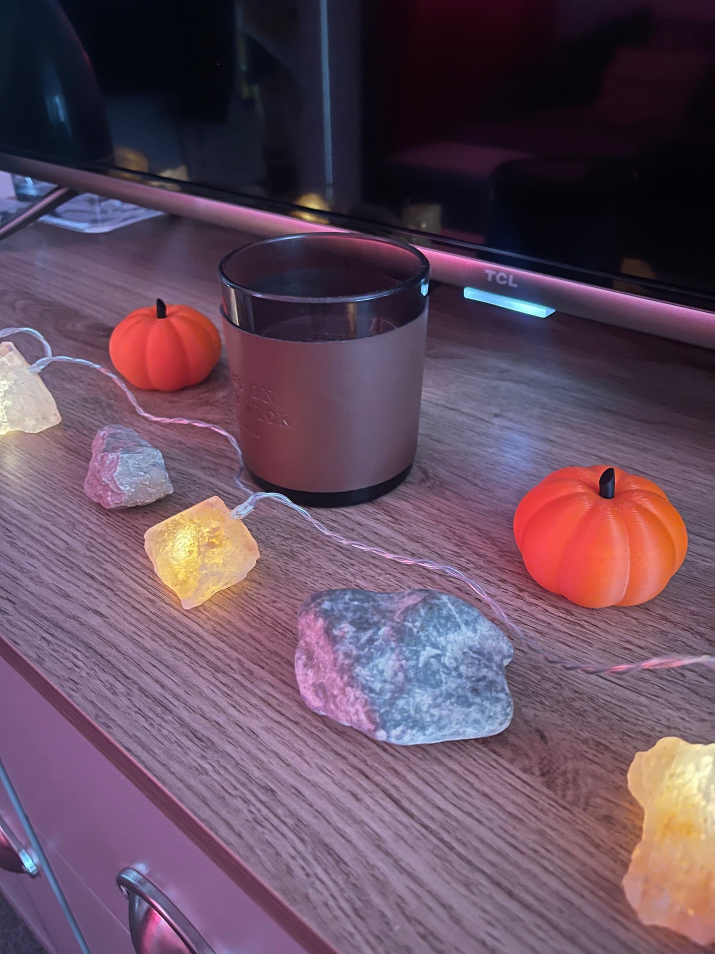 Set of 3 Mini Pumpkins – 3D Printed Autumn Decorations, Fall Home Decor & Halloween Party Accessories, Autumn Table Centerpeice, Kids Party