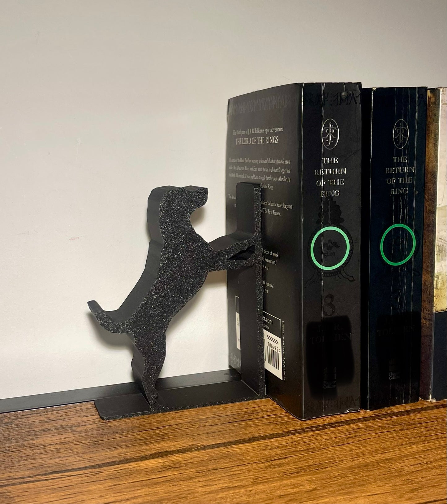 Cute 3D printed Dog Bookends, Shelf Decorational Book Stands, Thick Bookends For Bookshelf Decor, Animal Gifts For Book Lovers