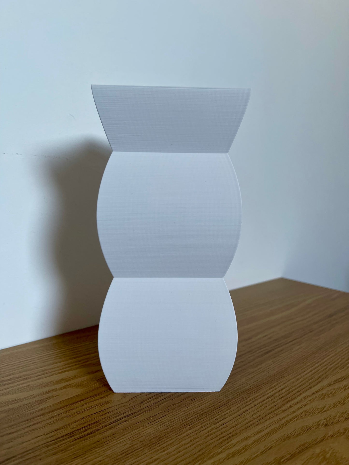 Stylish Modern 3D Printed Vase – Geometric Design Decorative Flower Holder, Minimal Home and Desk Decoration. Unique Housewarming Gifts